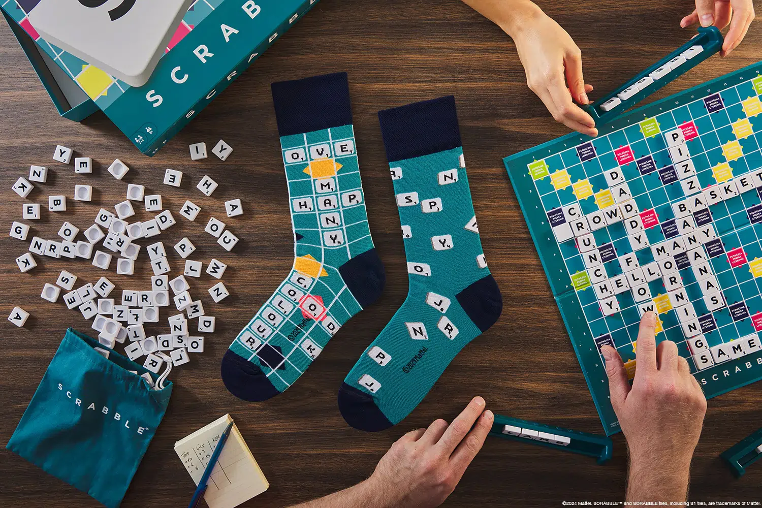 Nogavice Scrabble, št. 43-46 - Image 3