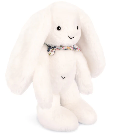 Plišasta igrača Zajec DouDou, 35 cm, bel - Image 3